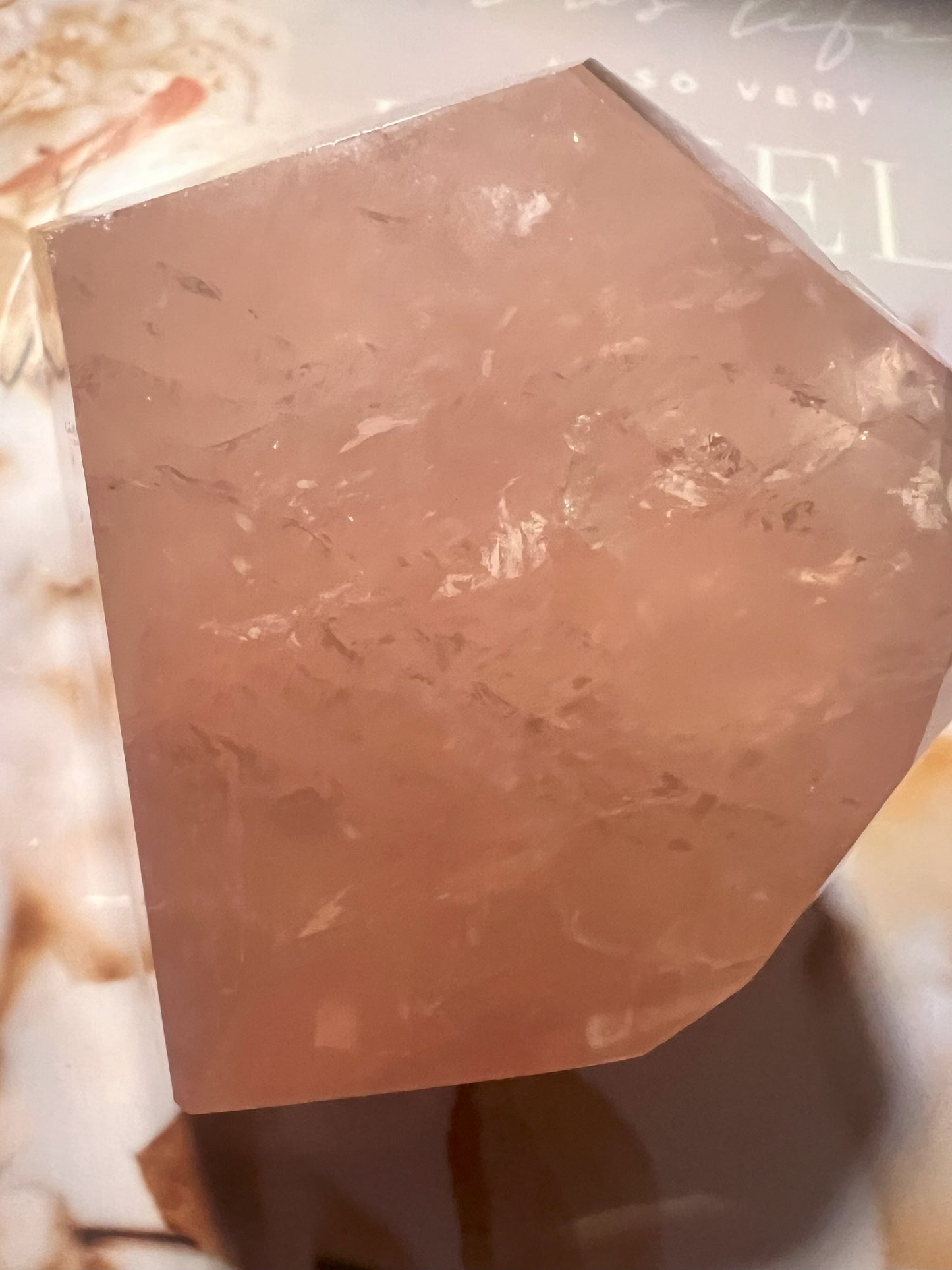 Rose Quartz Carving: Heartfelt Harmony