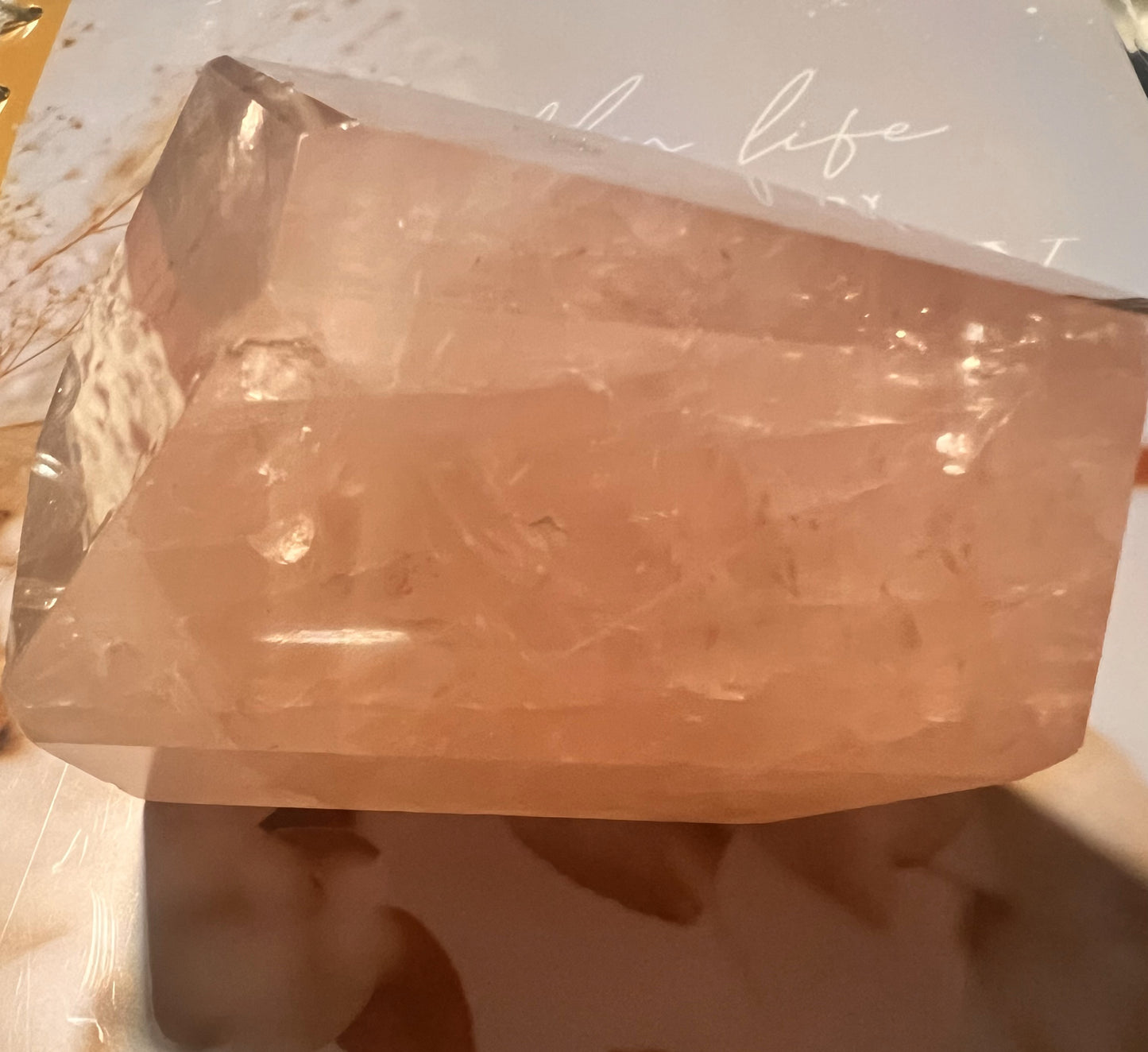 Rose Quartz Carving: Heartfelt Harmony