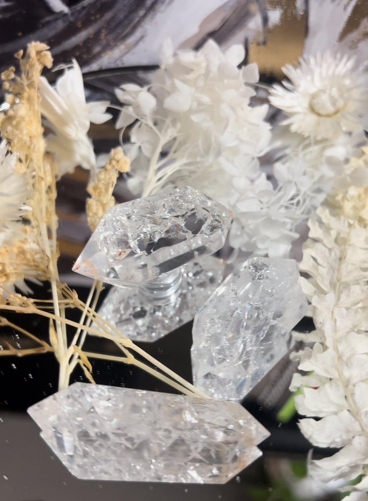 Clear Crackle Quartz