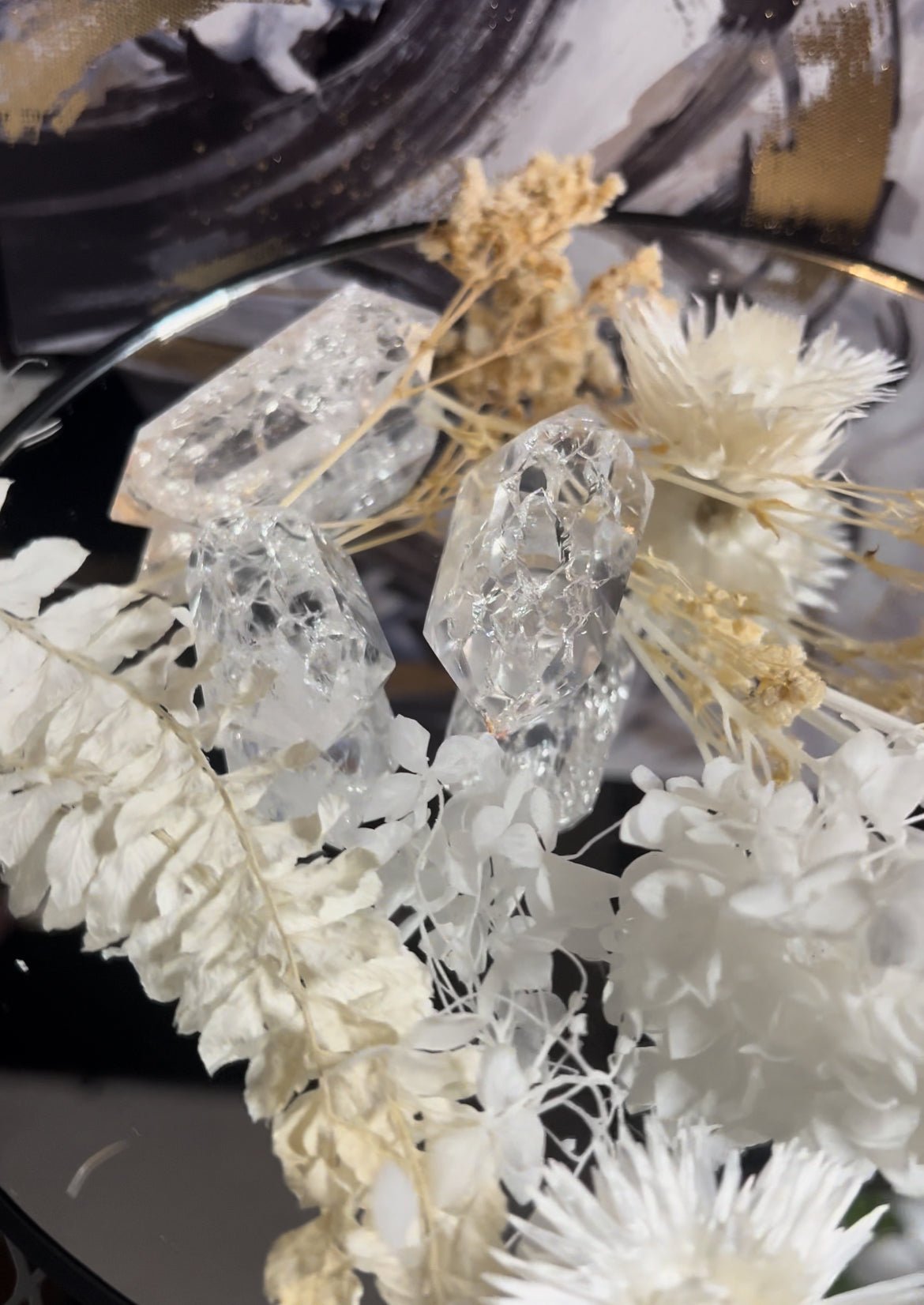 Clear Crackle Quartz
