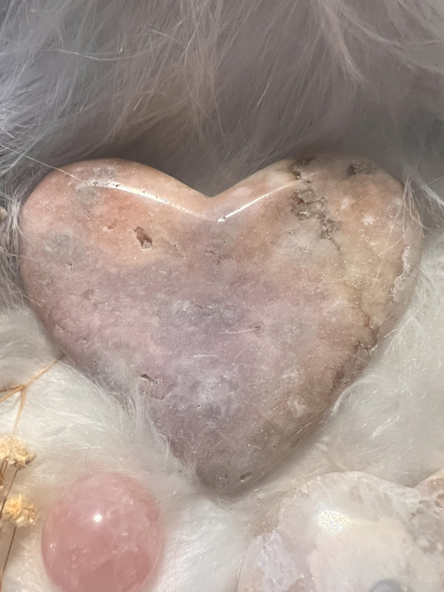Druzy Pink Amethyst CrystaL