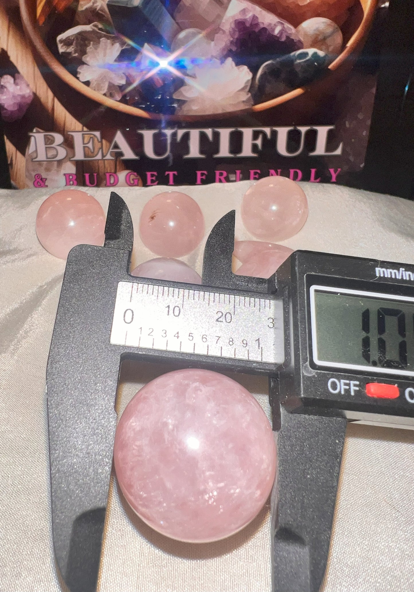 Rose Quartz Spheres