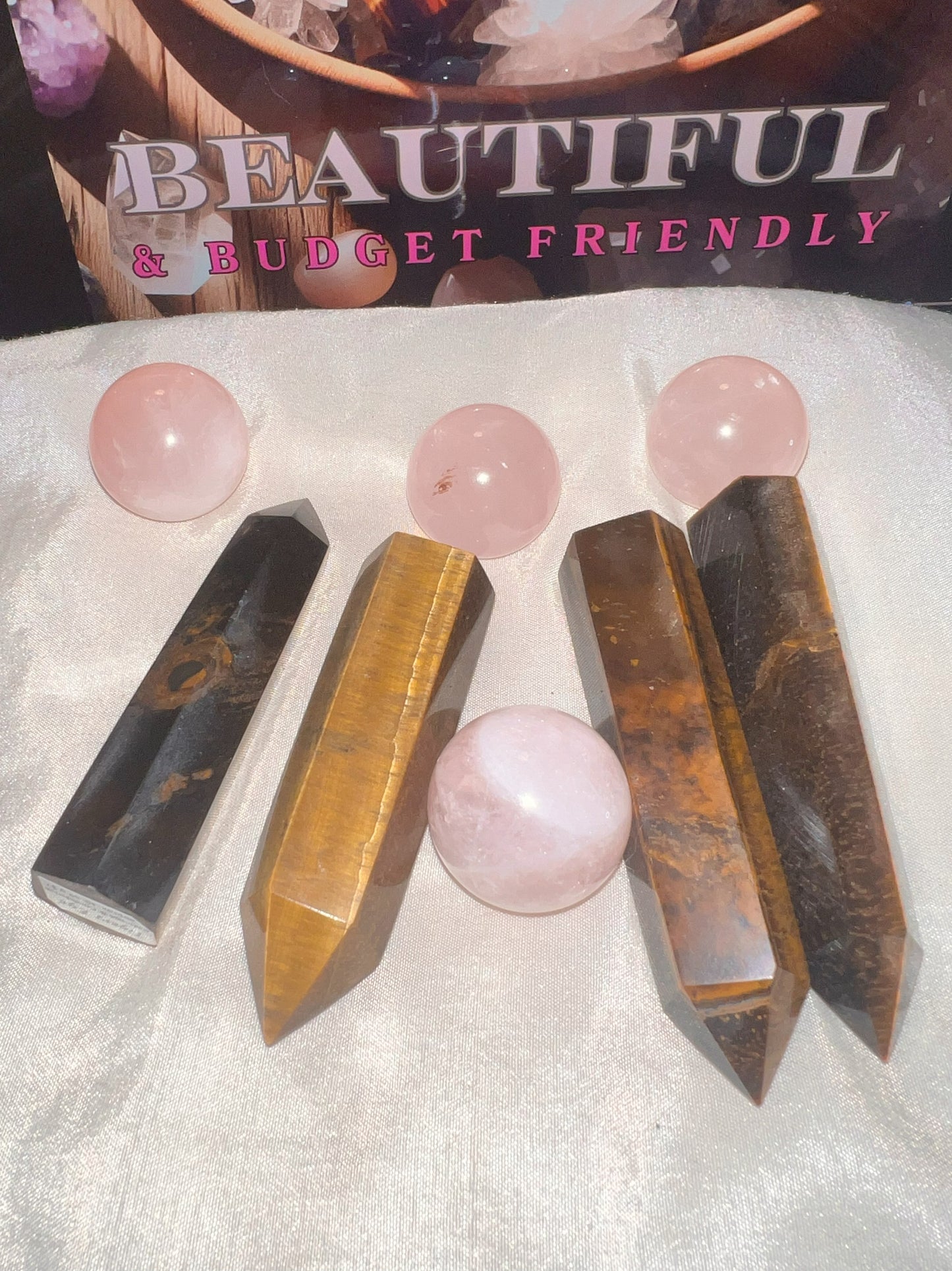Rose Quartz Spheres