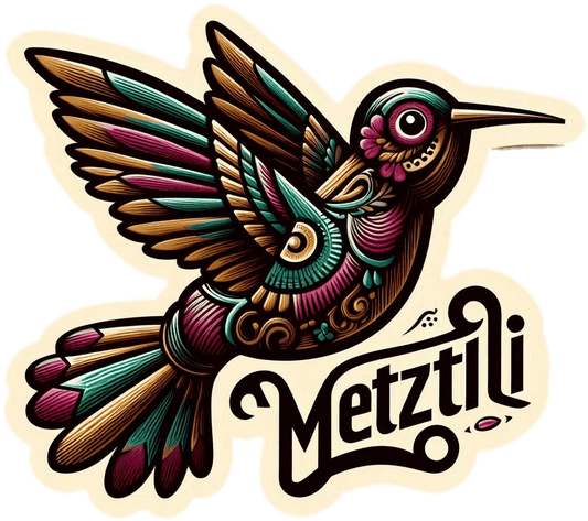 Metztli Hummingbird Sticker