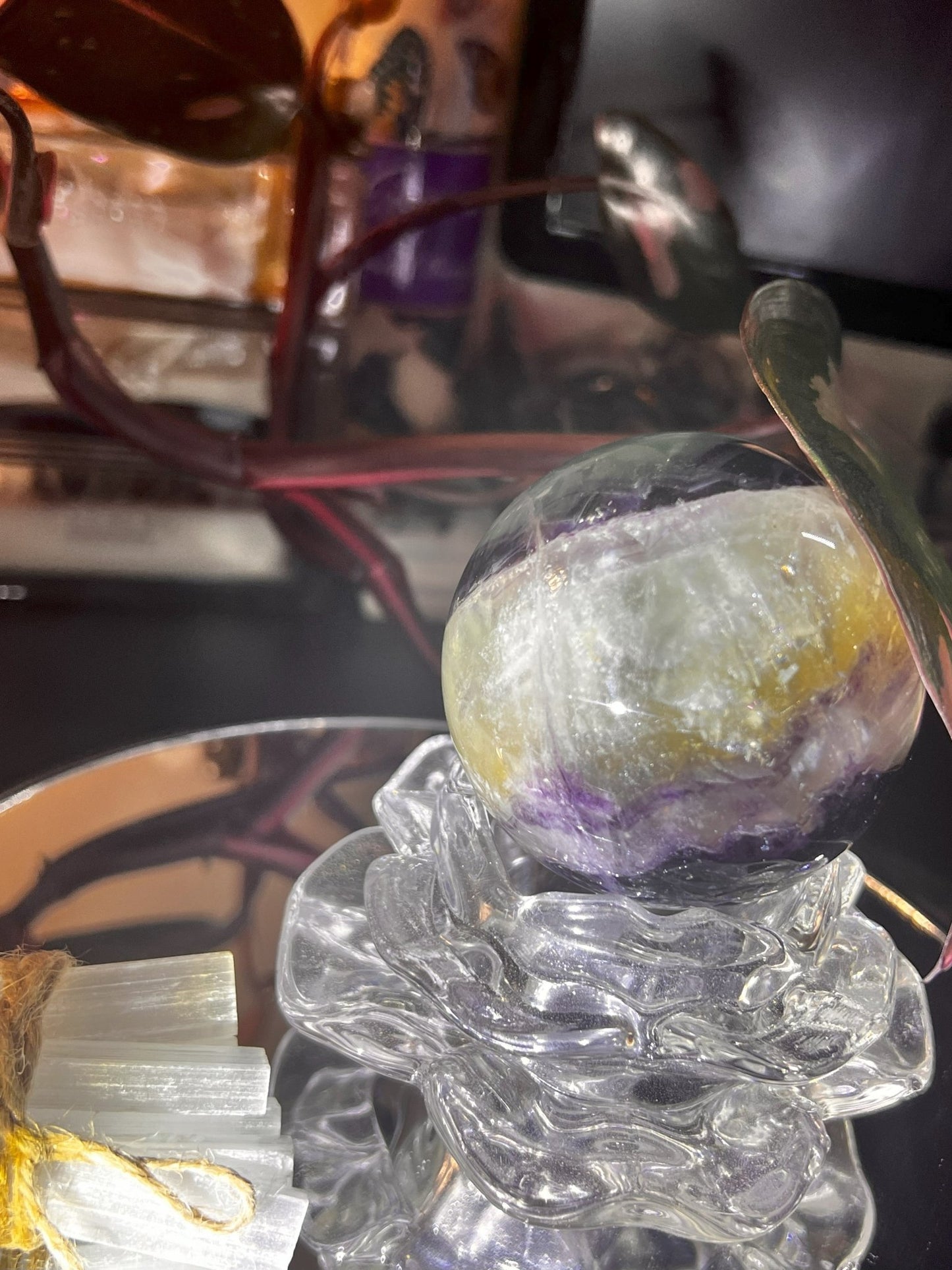 Radiant Fluorite Sphere
