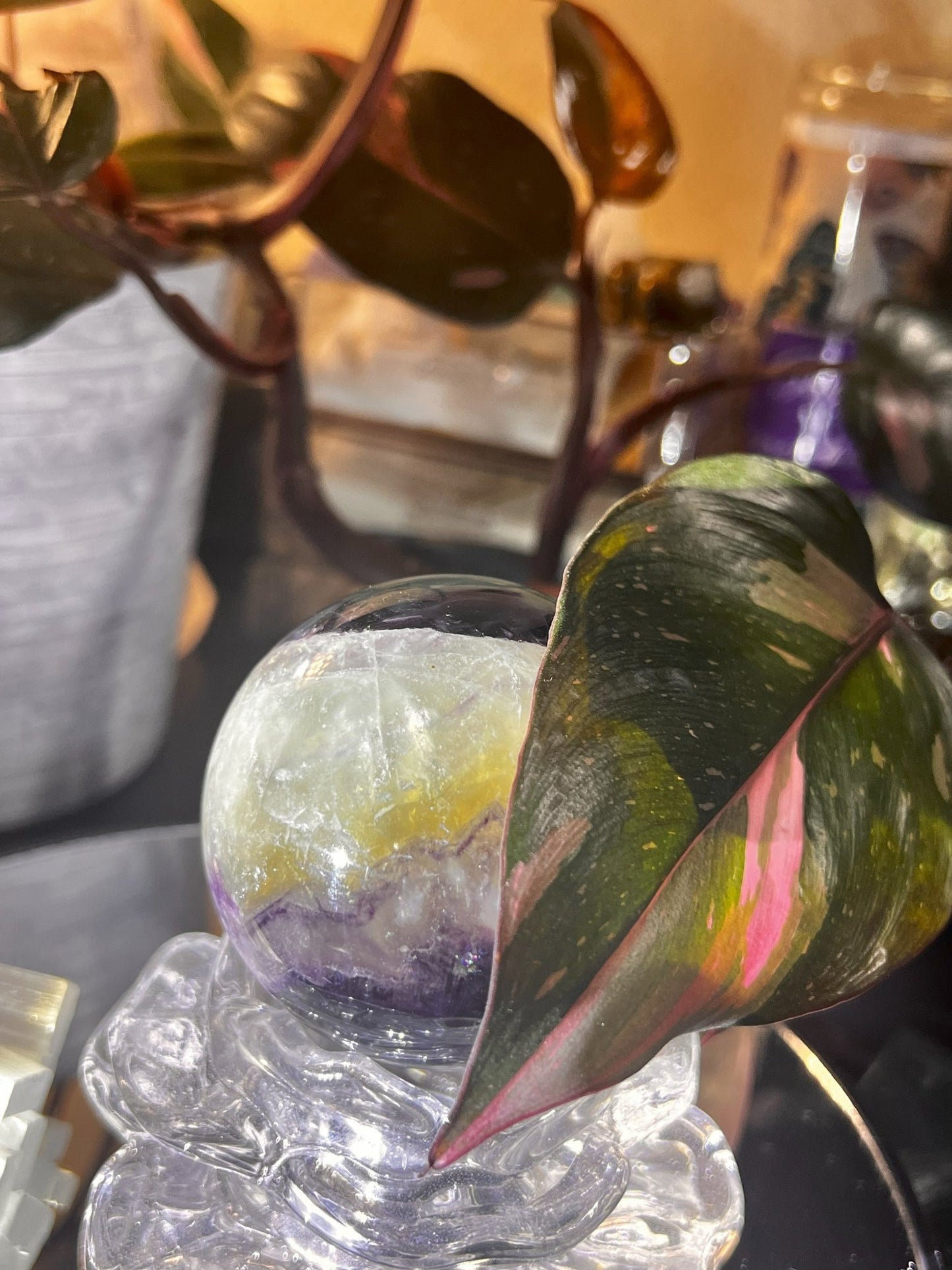 Radiant Fluorite Sphere