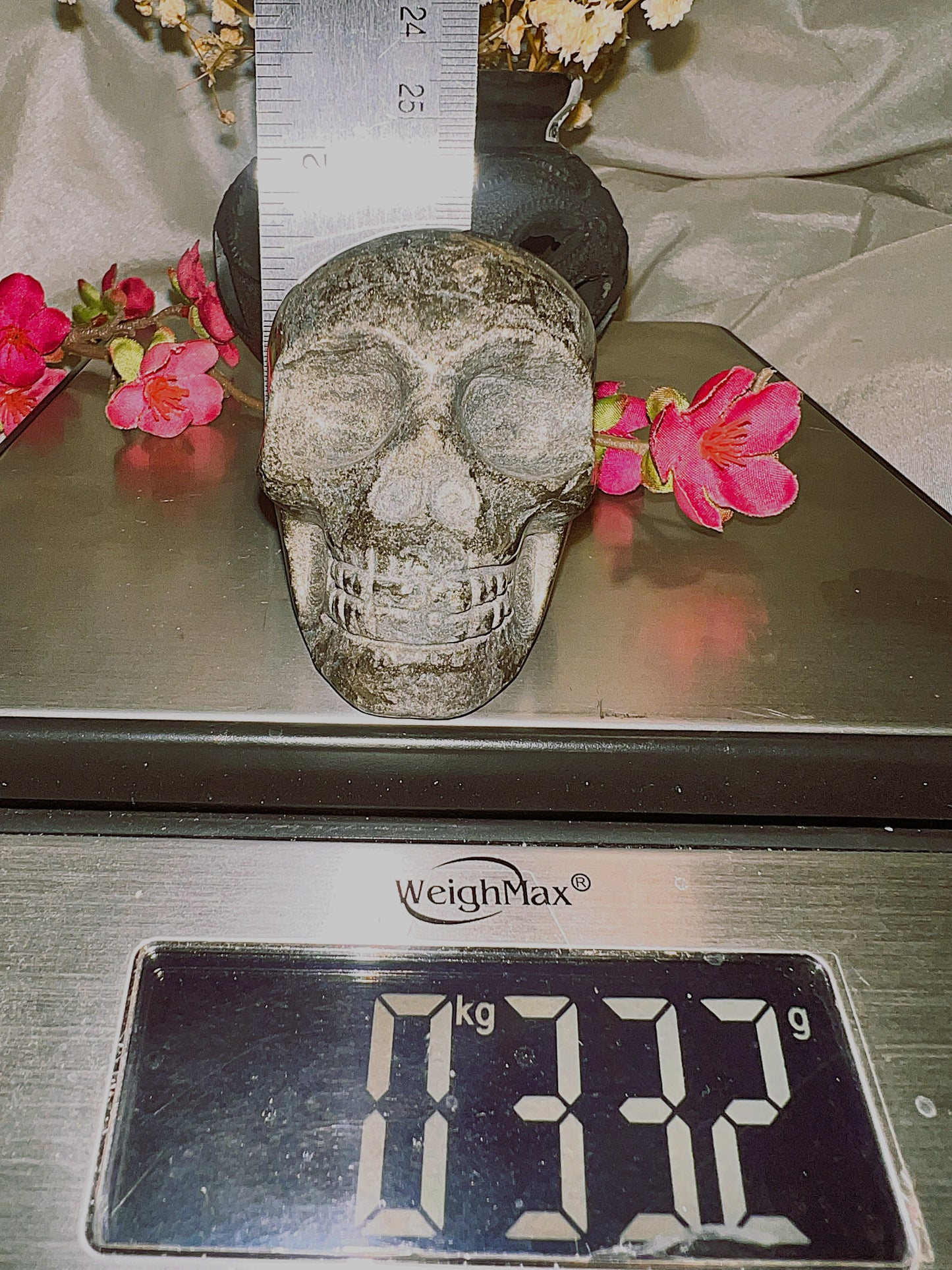 Pyrite Skull:
