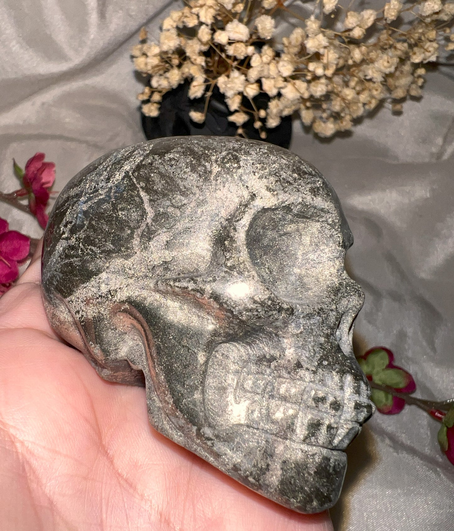 Pyrite Skull: