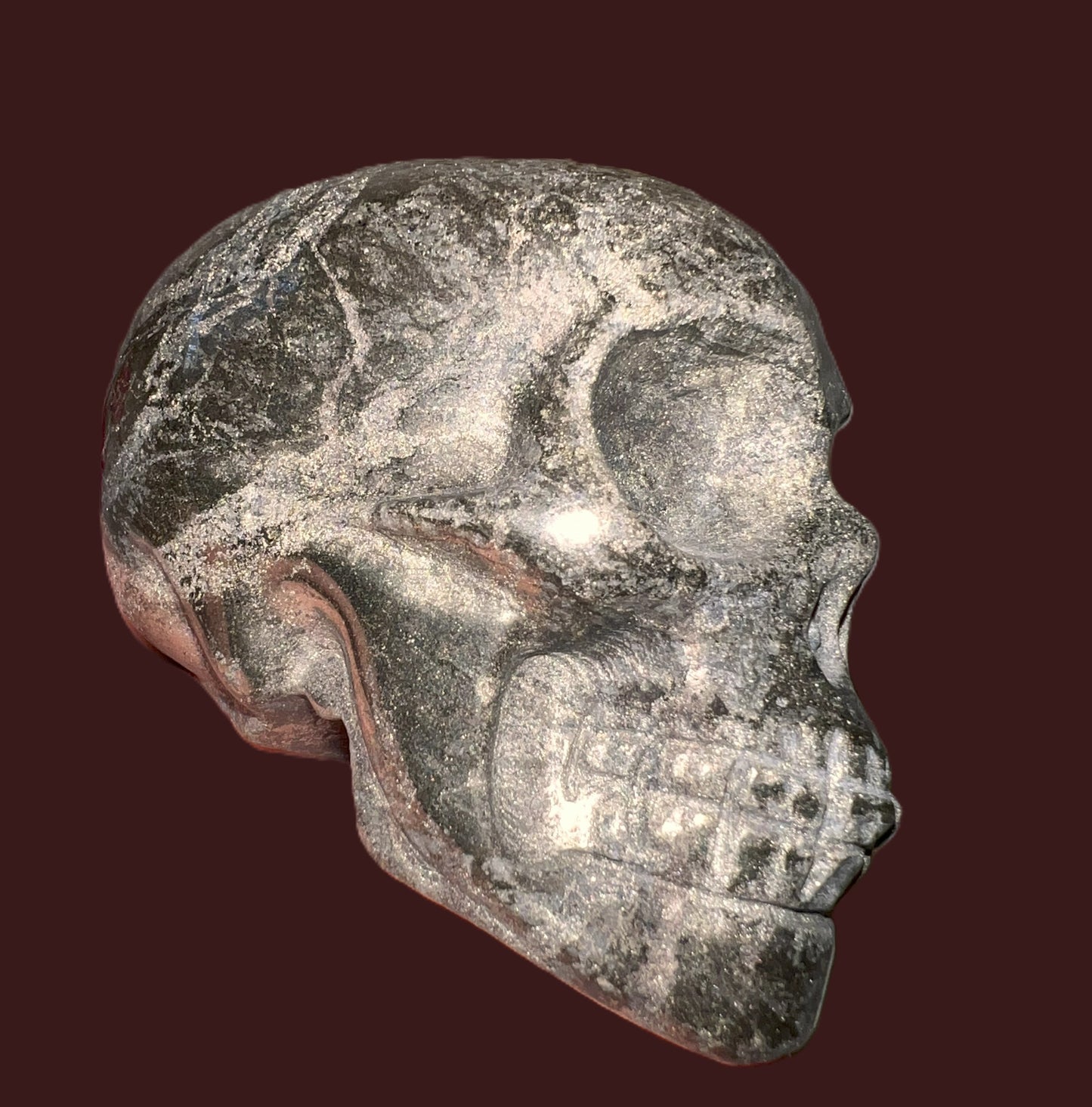 Pyrite Skull: