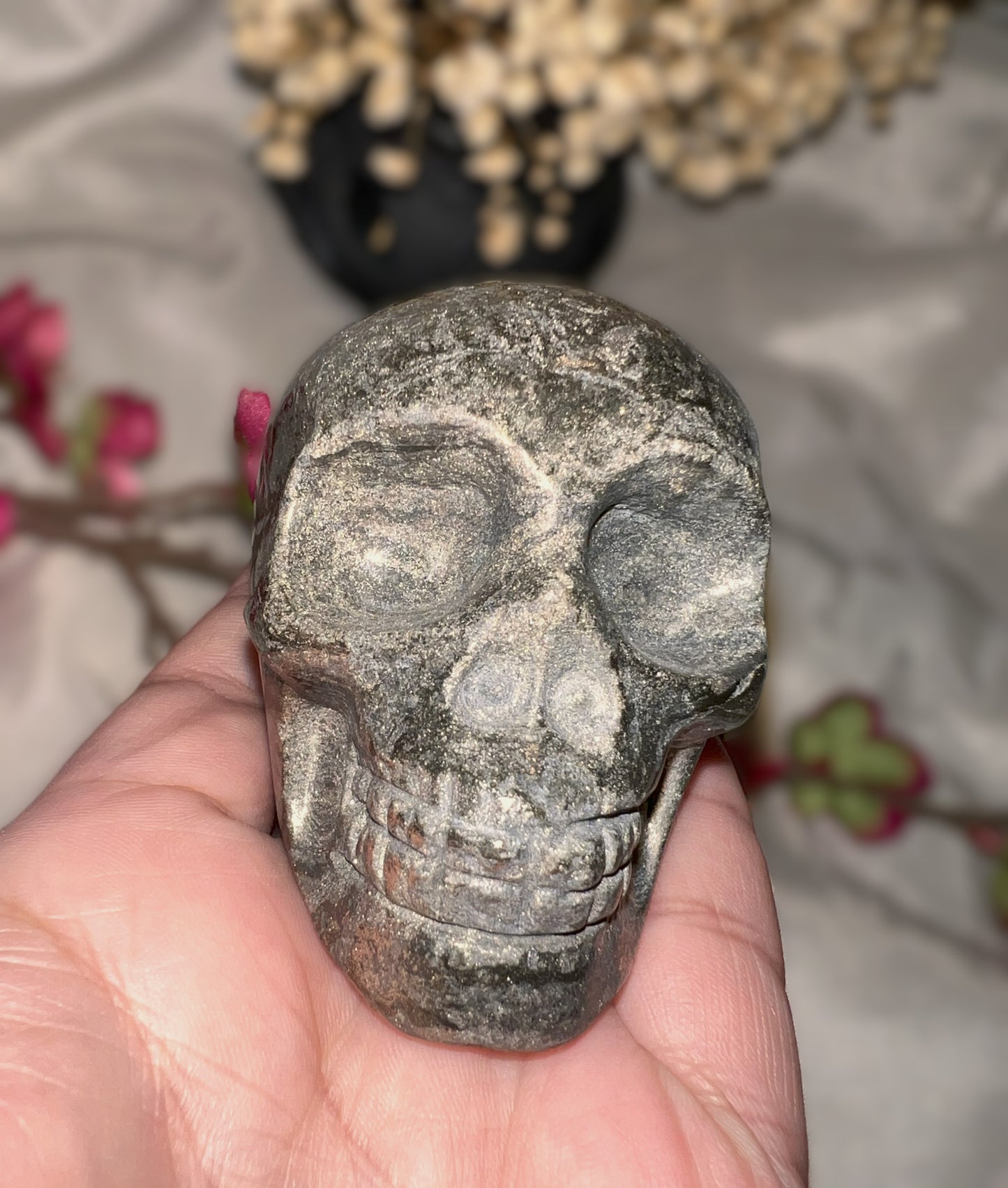 Pyrite Skull: