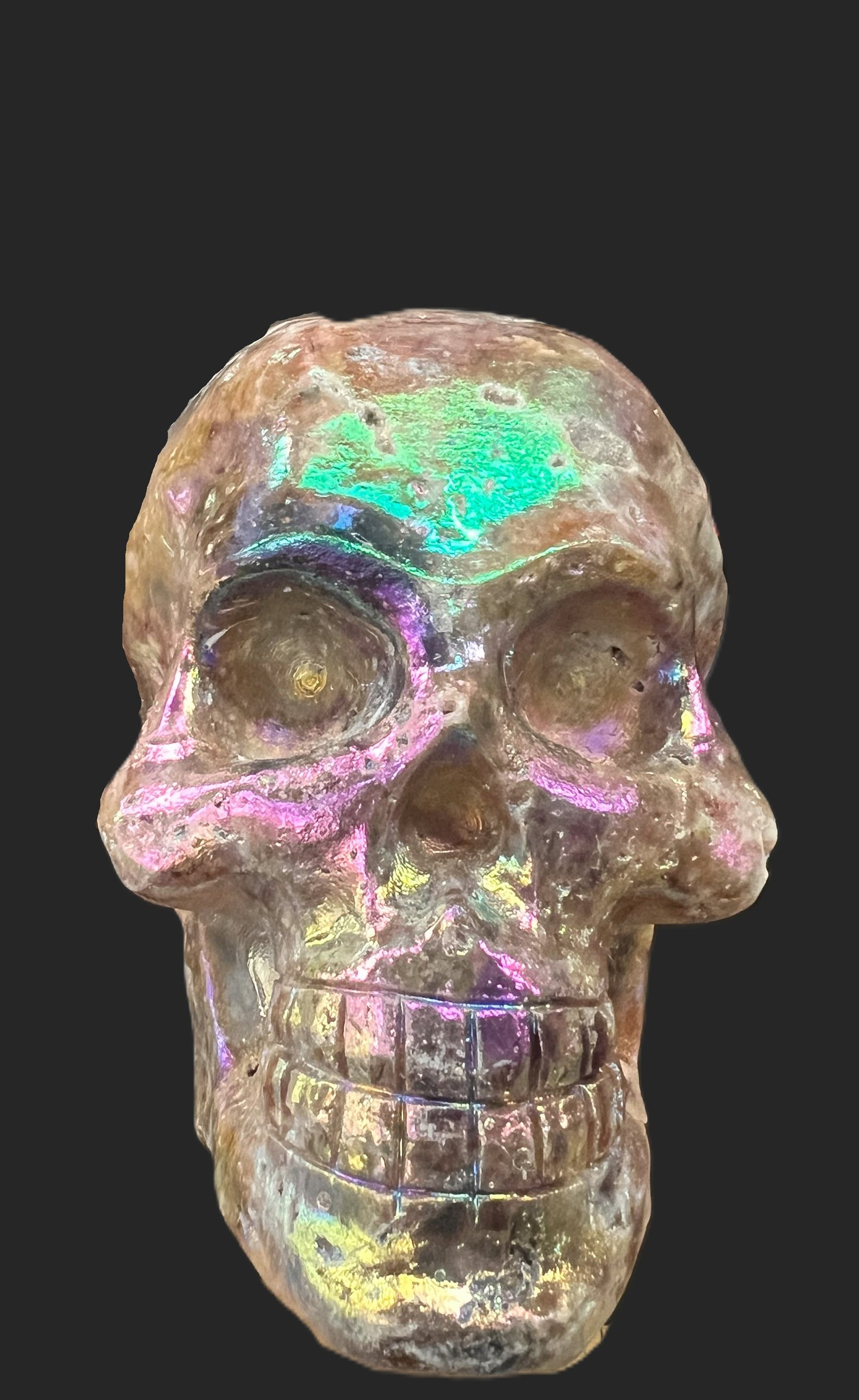Aura Spherulite Skull