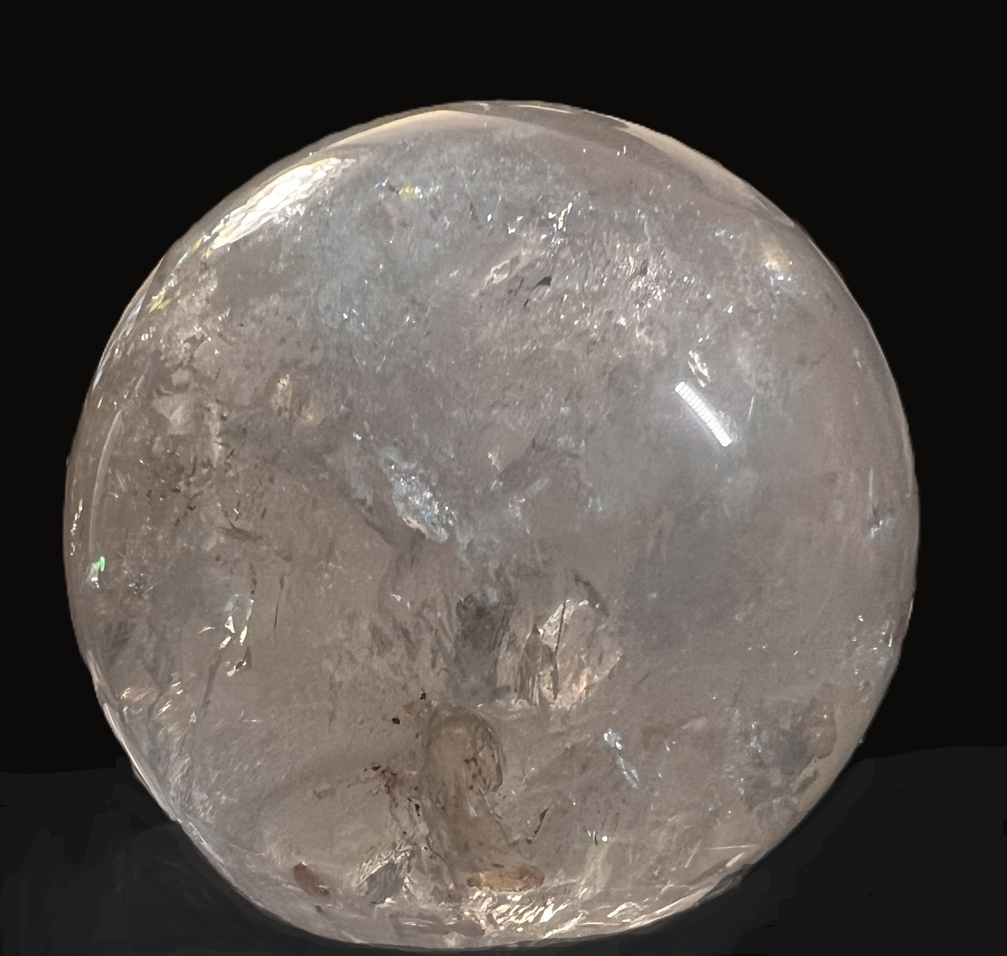 Ethereal Clear Quartz Sphere
