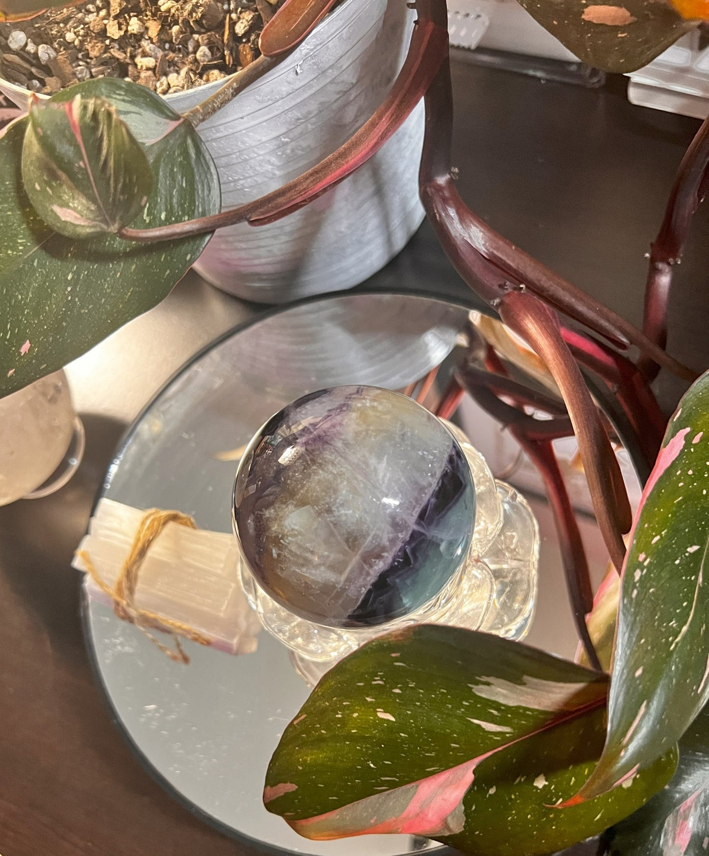 Radiant Fluorite Sphere