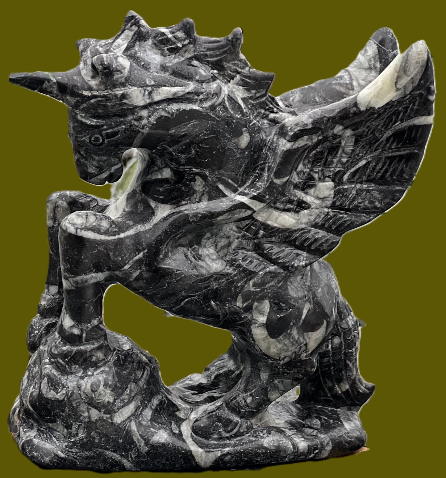Zebra Jasper Unicorn